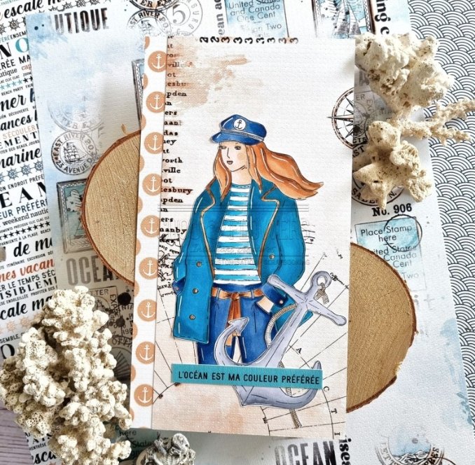 Chou and Flowers - EZ STAMP LA MARINIERE Chou and Flowers