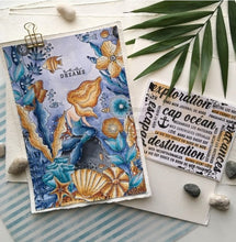 Chou and Flowers - EZ STAMP MERMAID Chou and Flowers