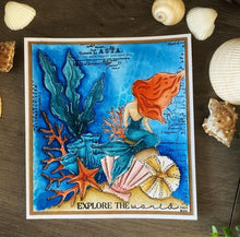 Chou and Flowers - EZ STAMP MERMAID Chou and Flowers