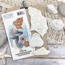 Chou and Flowers - EZ STAMP MERMAID Chou and Flowers