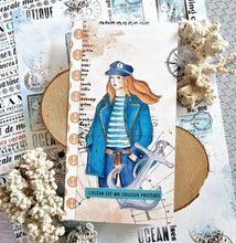 Chou and Flowers - EZ STAMP RAISING THE ANCHOR Chou and Flowers