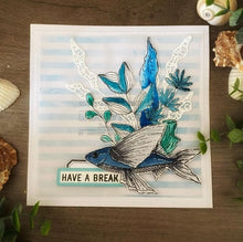 Chou and Flowers - EZ STAMP WELCOME ON BOARD Chou and Flowers