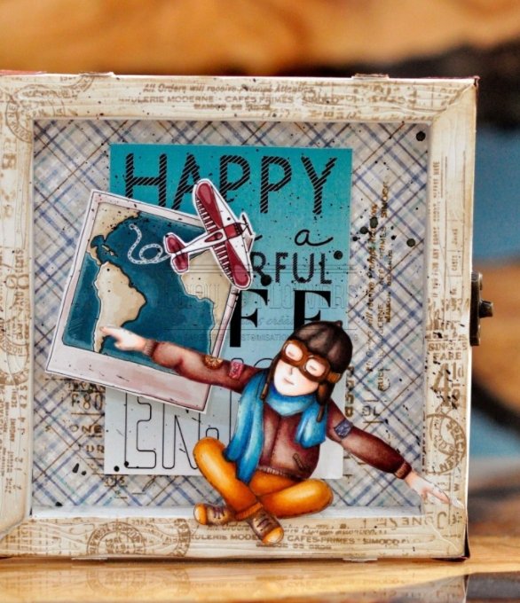 Chou and Flowers - IMAGINARY JOURNEY ILLUSTRATIONS - 9 beautiful papers - A5 - 170g Chou and Flowers