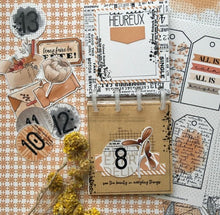 Chou and Flowers - LITTLE CIRCUS ILLUSTRATIONS - 9 beautiful papers - A5 - 170g Chou and Flowers