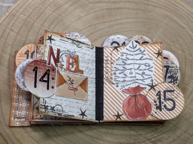 Chou and Flowers - LITTLE CIRCUS ILLUSTRATIONS - 9 beautiful papers - A5 - 170g Chou and Flowers