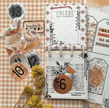 Chou and Flowers - LITTLE CIRCUS ILLUSTRATIONS - 9 beautiful papers - A5 - 170g Chou and Flowers