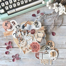 Chou and Flowers - LITTLE CIRCUS ILLUSTRATIONS - 9 beautiful papers - A5 - 170g Chou and Flowers