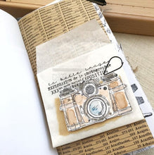 Chou and Flowers - PHOTOGRAPHY STAMP - 7.5 x 4 inch - Collection Voyage Imaginaire Chou and Flowers