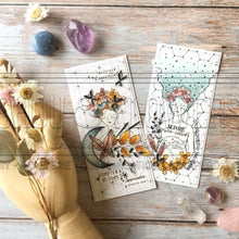 Chou and Flowers - STAMP INVITE NATURE - 7.5 x 4 inch - Collection Dans La Lune Chou and Flowers
