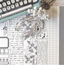 Chou and Flowers - THE JUNK LITTLE CIRCUS COLLECTION - 18 beautiful papers - A4 Chou and Flowers