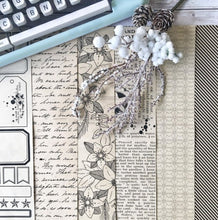 Chou and Flowers - THE JUNK LITTLE CIRCUS COLLECTION - 18 beautiful papers - A4 Chou and Flowers