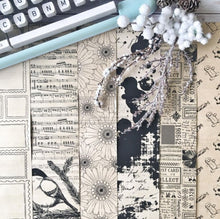 Chou and Flowers - THE JUNK LITTLE CIRCUS COLLECTION - 18 beautiful papers - A4 Chou and Flowers