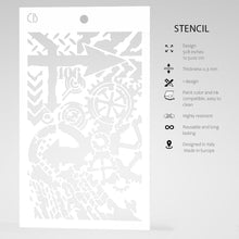 Ciao Bella - Bad Girls - 406- Stencil - 5x8 inch Ciao Bella