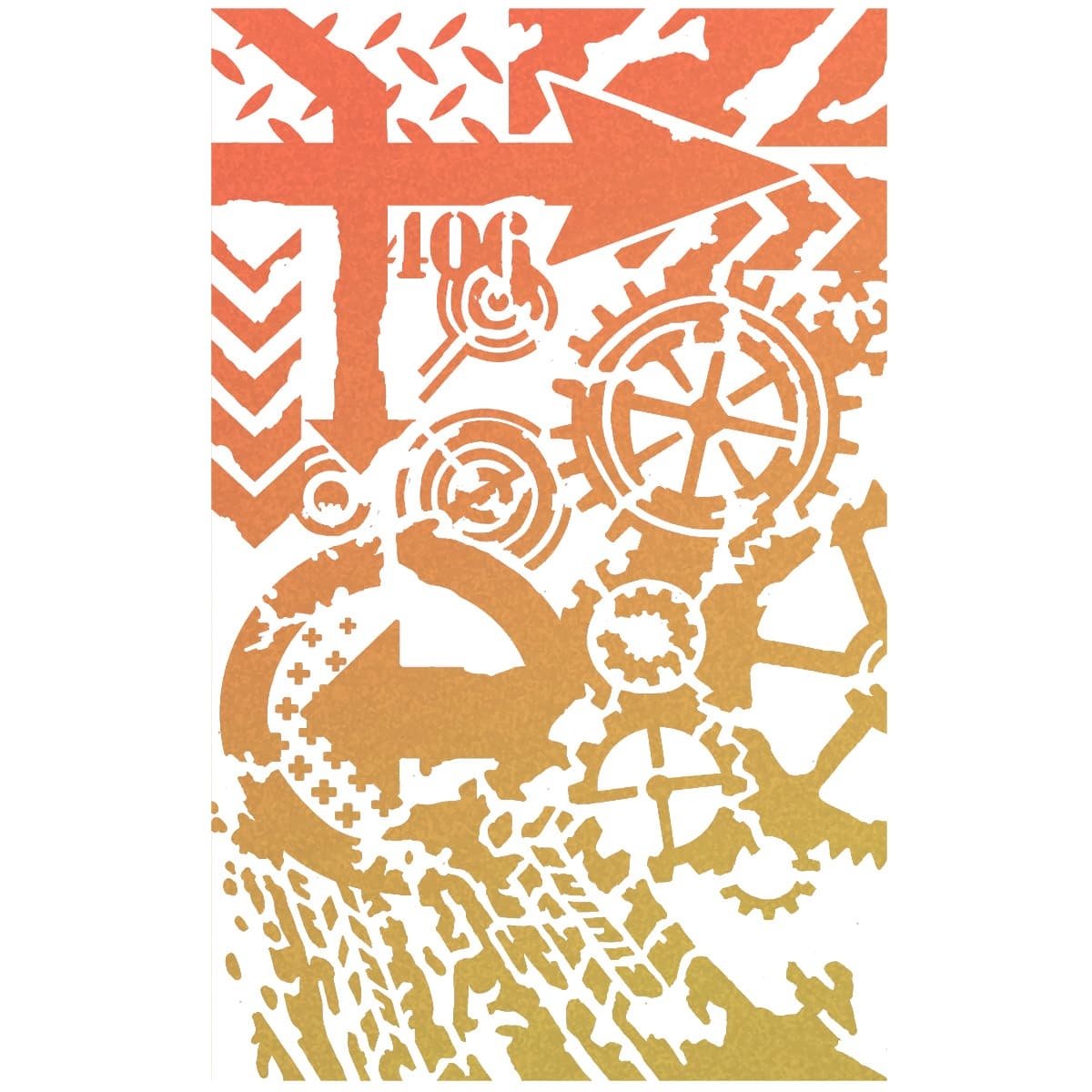 Ciao Bella - Bad Girls - 406- Stencil - 5x8 inch Ciao Bella