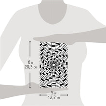 Ciao Bella - Bad Girls - Concentric - Stencil - 5x8 inch Ciao Bella