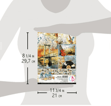 Ciao Bella - Blue Note - Double Sided Paper - A4 - Pack of 9 - Messy Papercrafts