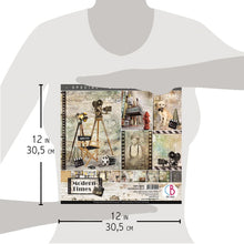 Ciao Bella - Modern Times - Paper Pad - 12x12 inch - Pack of 12 Ciao Bella