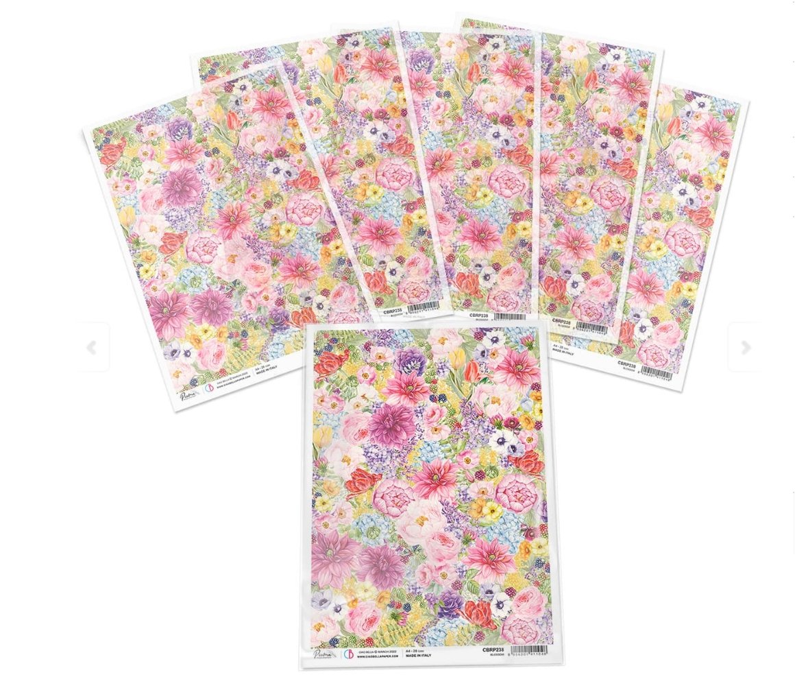 Ciao Bella - RICE PAPER A4 - BLOSSOM - SPARROW HILL Ciao Bella