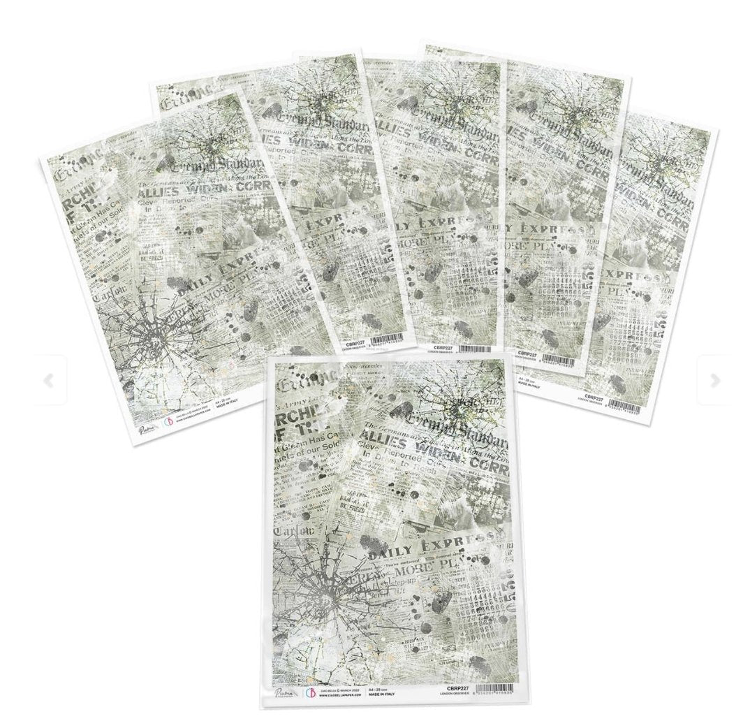 Ciao Bella - RICE PAPER A4 LONDON OBSERVER Ciao Bella