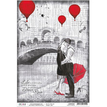 Ciao Bella - Rice Paper - A4 - Single Sheet - Love In Venice Ciao Bella