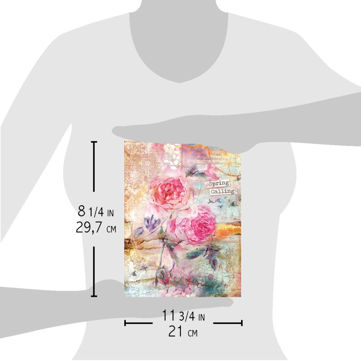 Ciao Bella - Rice Paper - A4 - Single Sheet -  Spring Calling Ciao Bella