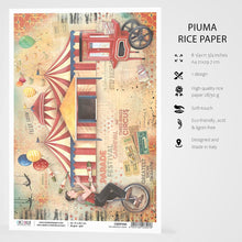 Ciao Bella - Rice Paper - A4 - Single Sheet -  The Greatest Show Ciao Bella