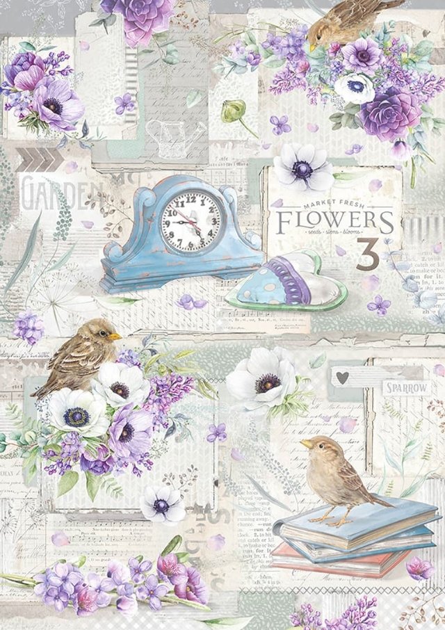 Ciao Bella - RICE PAPER MAXI A3 - EVERYDAY IS A FRESH START - SPARROW HILL Ciao Bella