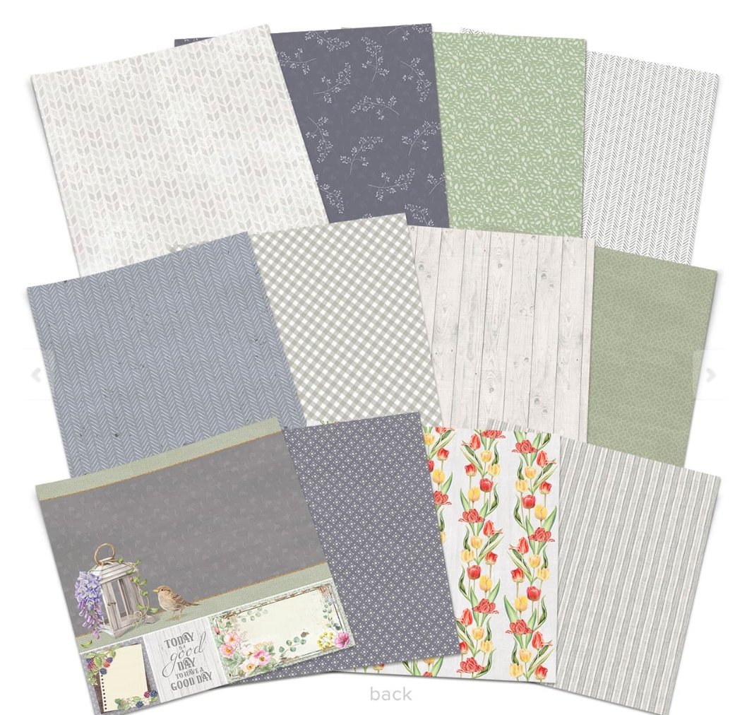 Ciao Bella - SPARROW HILL - Creative Pad 12x12 Collection Pad - 12/PKG Ciao Bella