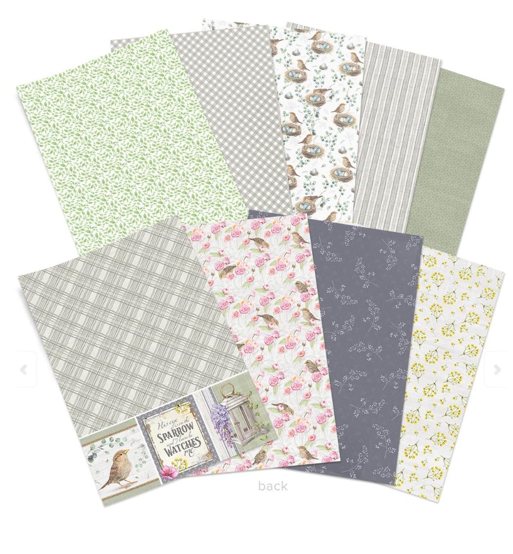 Ciao Bella 12x12 Sparrow Hill 12 X 12 Cardstock Double-sided