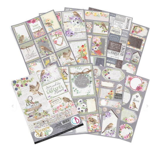 Ciao Bella - SPARROW HILL - Creative Pad A4 9/PKG Ciao Bella