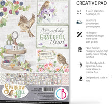 Ciao Bella - SPARROW HILL - Creative Pad A4 9/PKG Ciao Bella