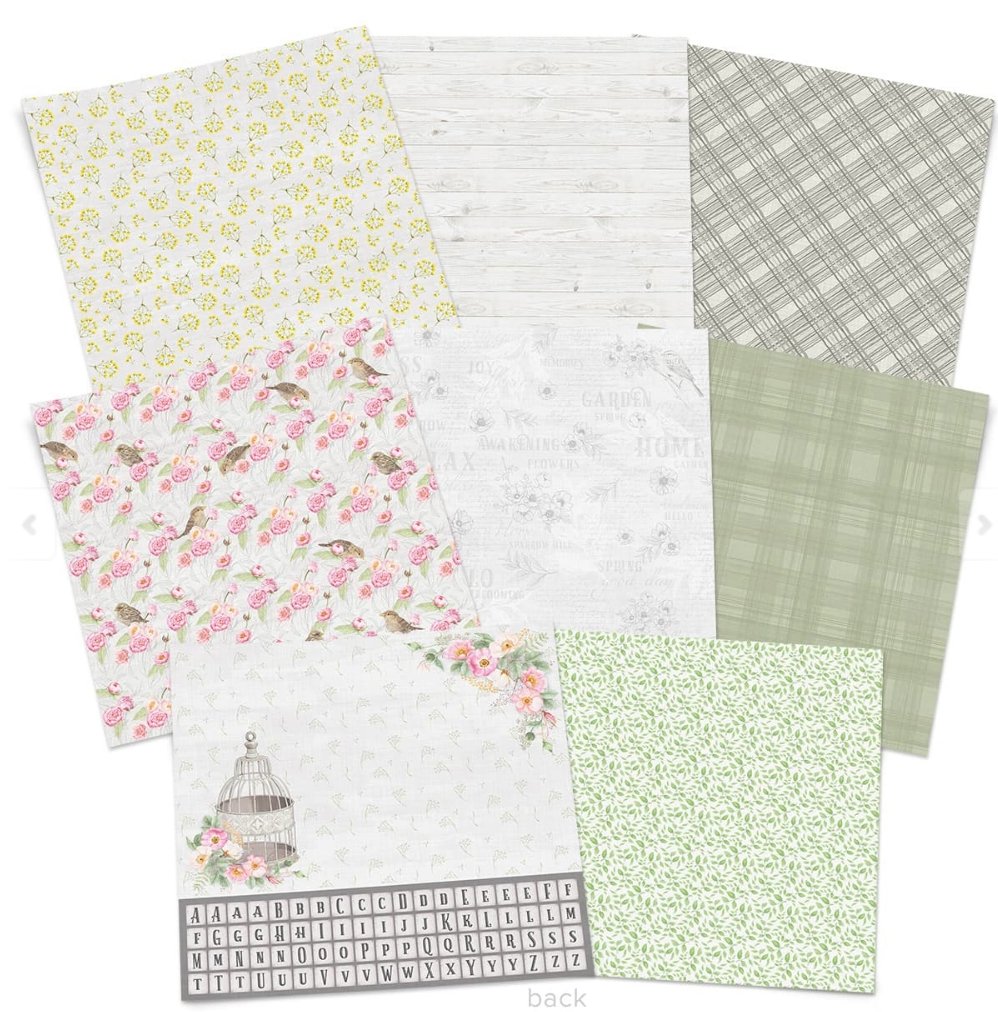 Ciao Bella - SPARROW HILL Patterns Pad 12x12 Pad - 8/PKG Ciao Bella