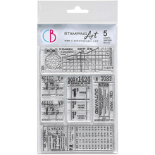 Ciao Bella - Tickets II - Clear Stamp Set 4x6 - Messy Papercrafts