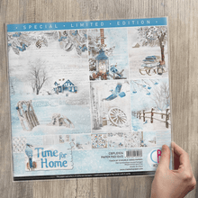 Ciao Bella - TIME FOR HOME LIMITED EDITION PAPER PAD - 12 x 12 - Messy Papercrafts