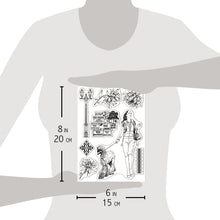 Ciao Bella - Walk In Paris - A5 - Clear Stamp - Set Of 8 Ciao Bella