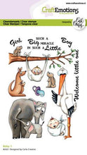 Craft Emotions - Clearstamps A6 - Baby Big Miracle Craft Emotions
