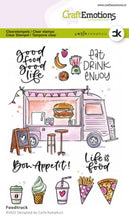 Craft Emotions - Clearstamps A6 - Foodtruck Craft Emotions