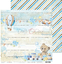 Craft O Clock - 12x12 Paper - Hello Little Boy - Baby’s First Year Craft O Clock