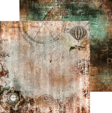 Craft O Clock - 12x12 Paper - WINGS OF FREEDOM - Mixed Media - Messy Papercrafts