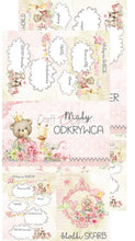 Craft O Clock - 6x12 Paper - Hello Little Girl - Album / Junk Journal - Baby’s First Year Craft O Clock