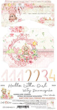 Craft O Clock - 6x12 Paper - Hello Little Girl - Album / Junk Journal - Baby’s First Year Craft O Clock