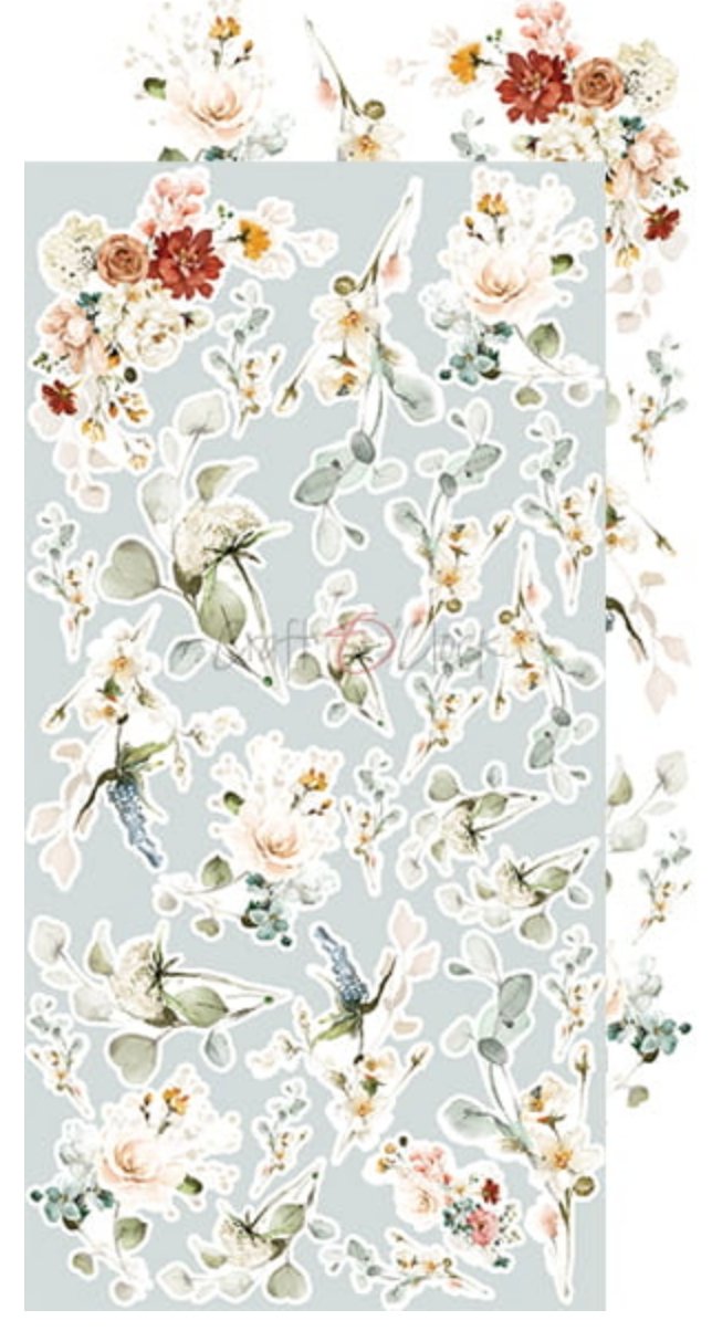 Craft O Clock - 6x12 Paper - Lost In Time - Extras Set Craft O Clock