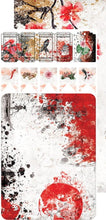 Craft O Clock - 6x12 Paper - Painted By The Wind - Album / Junk Journal - Mixed Media Craft O Clock