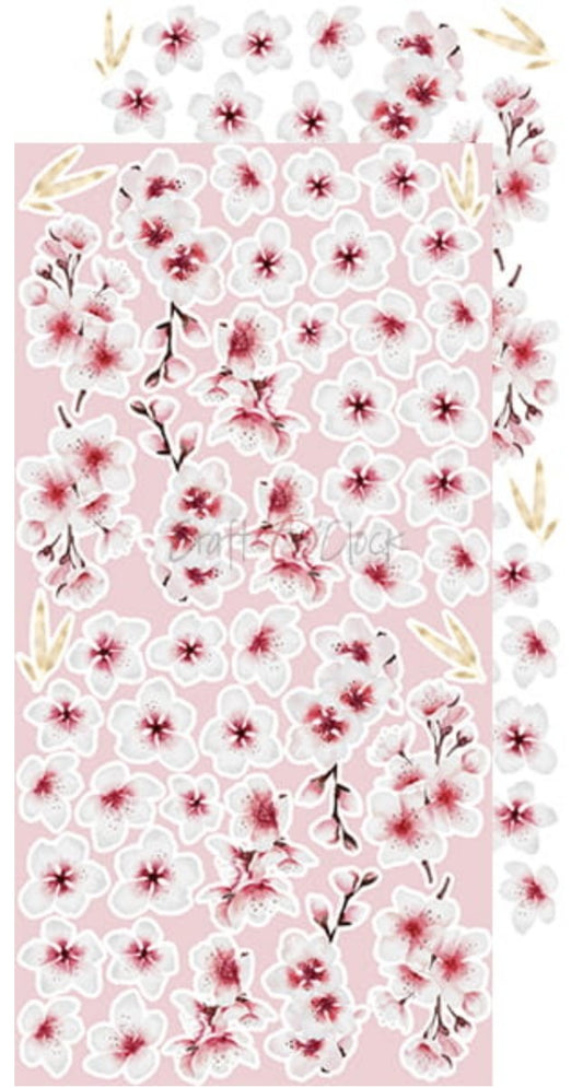 Craft O Clock - 6x12 Paper - Painted By The Wind - Extras Set Craft O Clock