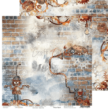 Craft O Clock - 6x6 Paper - Robots Adventures - Mixed Media - Messy Papercrafts