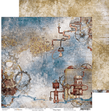 Craft O Clock - 6x6 Paper - Robots Adventures - Mixed Media - Messy Papercrafts