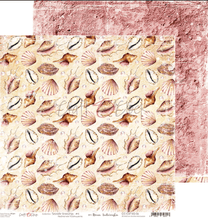 Craft O Clock - 6x6 Paper - Seaside Greetings - Mixed Media - Messy Papercrafts