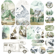 Craft O Clock - 6x6 Paper - Trail Of Silence - Mixed Media - Messy Papercrafts