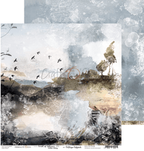 Craft O Clock - 6x6 Paper - Trail Of Silence - Mixed Media - Messy Papercrafts