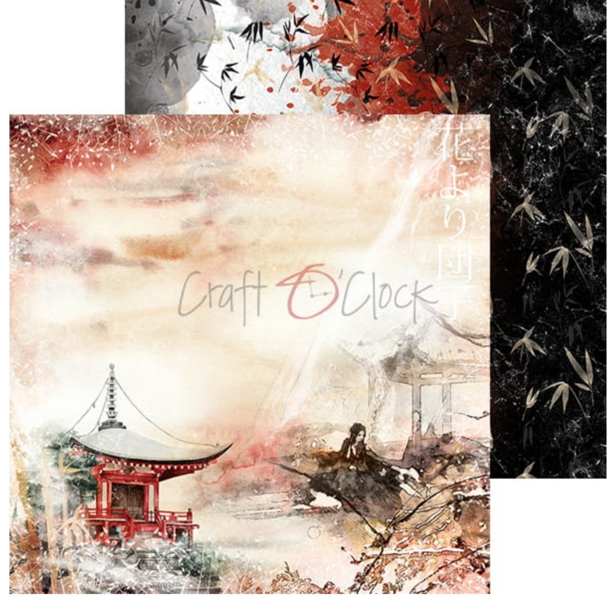 Craft O Clock - 8x8 Paper - Painted By The Wind Craft O Clock